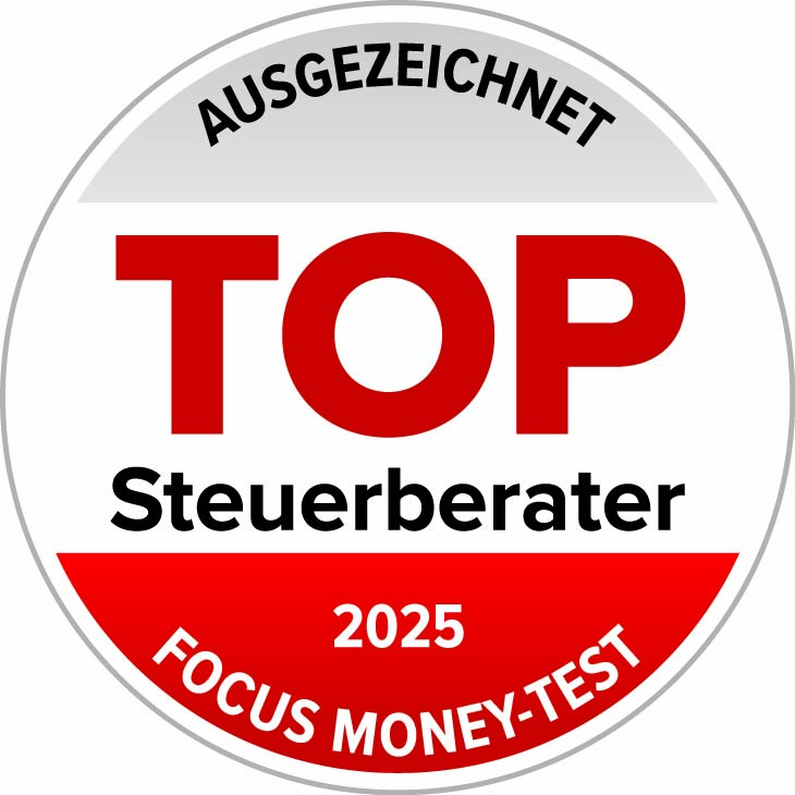 Auszeichnung Top Steuerberater - Focus Money-Test